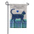 Beclaws I Love You Burlap Garden Flag