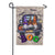 Spooky Truck Burlap Garden Flag