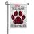 Have a Paw-Some Christmas Burlap Garden Flag