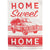 Home Sweet Home Truck Burlap Garden Flag
