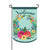 Spring Floral Welcome Wreath Burlap Garden Flag