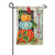 Evergreen Pumpkin Stack Textured Suede Garden Flag