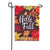 Plaid Hello Fall Suede Textured Garden Flag