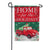 Christmas Heritage Red Truck Suede Garden Flag