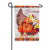 Cornucopia Blessings Linen Garden Flag