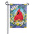 Springtime Cardinal Linen Garden Flag