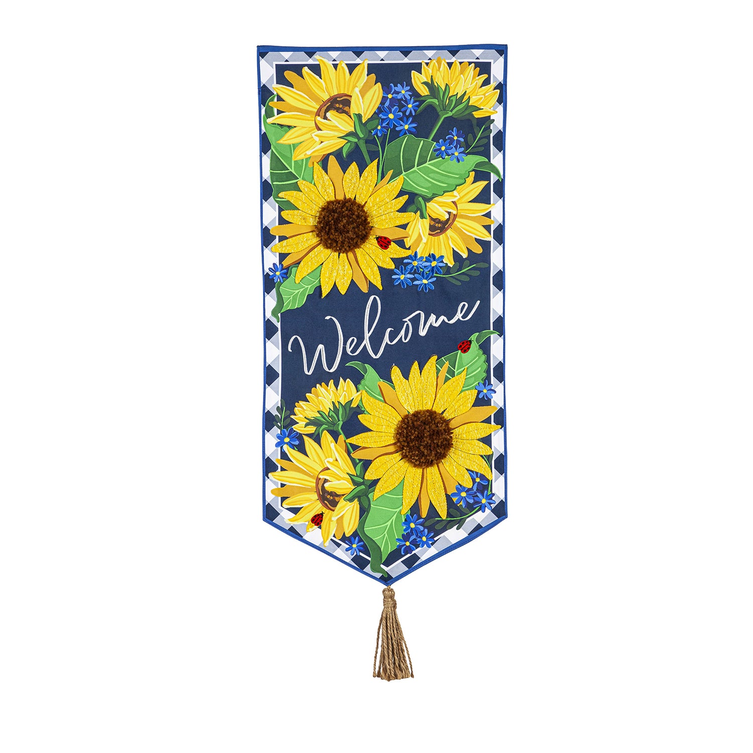 Sunflower Welcome Everlasting Impressions Textile Decor