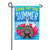 Soak Up The Summer Linen Garden Flag