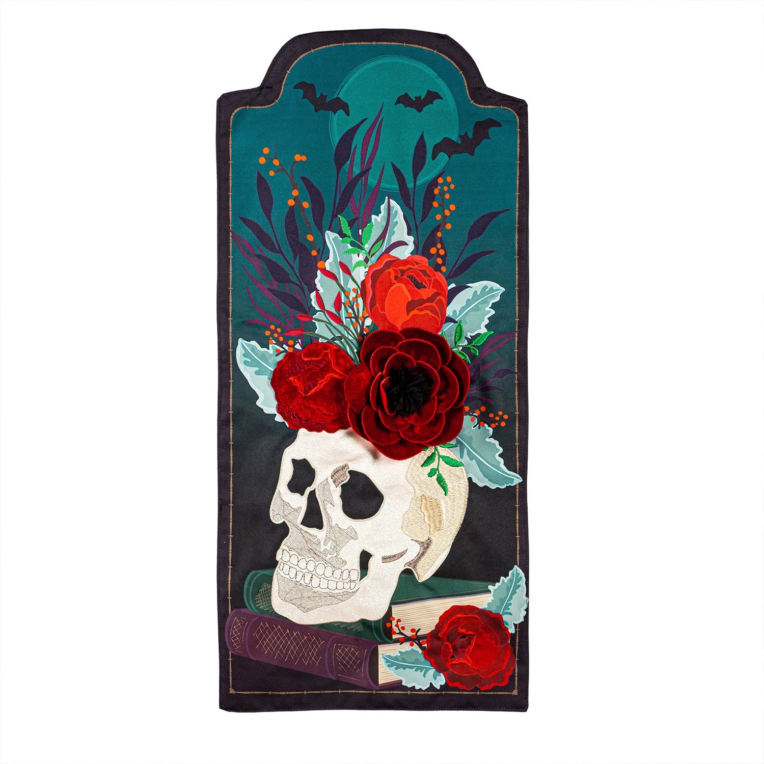 Evergreen Halloween Floral Everlasting Impressions Textile Decor