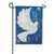Peace on Earth Linen Garden Flag