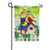 Fall Birds Linen Garden Flag