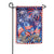 Independence Day Fireworks Lustre Garden Flag