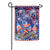 Independence Day Fireworks Lustre Garden Flag