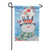 Christmas Snowman Lustre Garden Flag