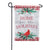 Home For The Holidays Cardinal Garden Flag