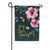 Joy Love Family Suede Double Sided Garden Flag