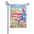 Patriotic Mailbox Friends Suede Garden Flag