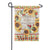 Farmhouse Fall Wreath Double Sided Garden Flag