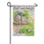 Hearts Come Home Suede Double Sided Garden Flag