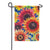Multi-Color Sunflowers Double Sided Garden Flag