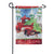 Bringing Home The Tree Christmas Garden Flag