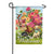 Spring Wheelbarrow Suede Double Sided Garden Flag