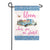 Bloom Where You're Planted Truck Suede Double Sided Garden Flag