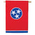 Tennessee State Double Appliqued House Flag