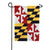 Maryland State Appliqued Garden Flag