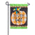 Evergreen Happy Fall Pumpkin Double Appliqued Garden Flag