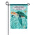 Sea Turtle Near the Shore Appliqued Garden Flag