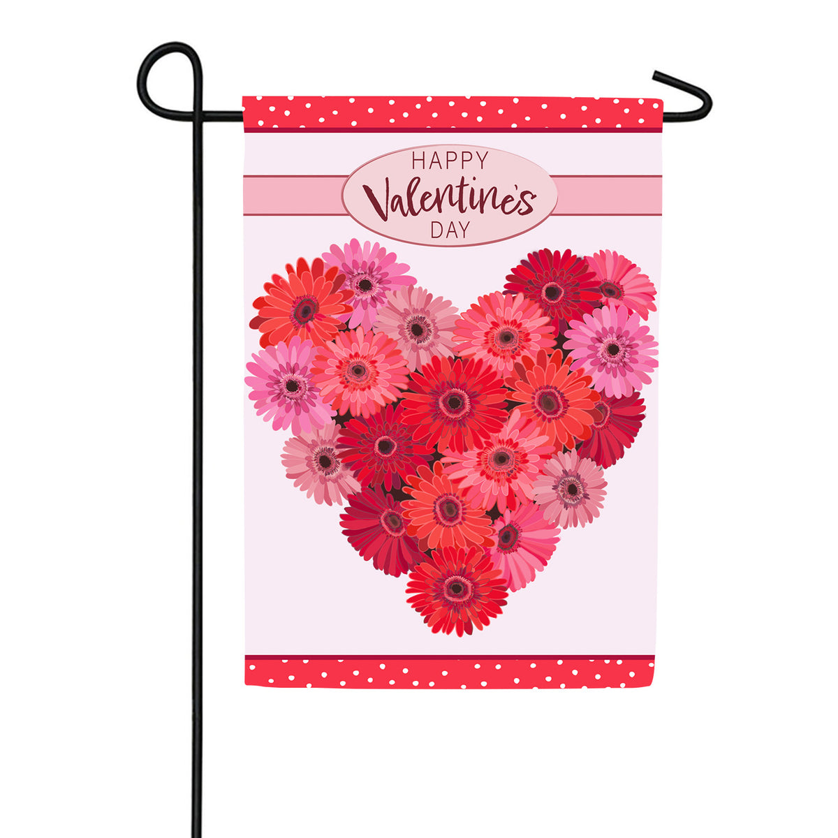 Evergreen Floral Valentine's Heart