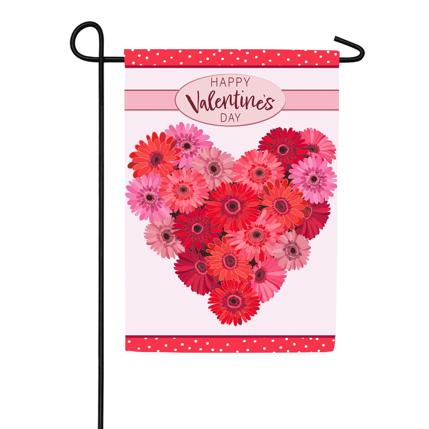 Evergreen Floral Valentine's Heart