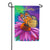 Coneflower & Butterfly Applique Garden Flag