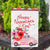 Valentine's Flower Truck Double Appliqued Garden Flag