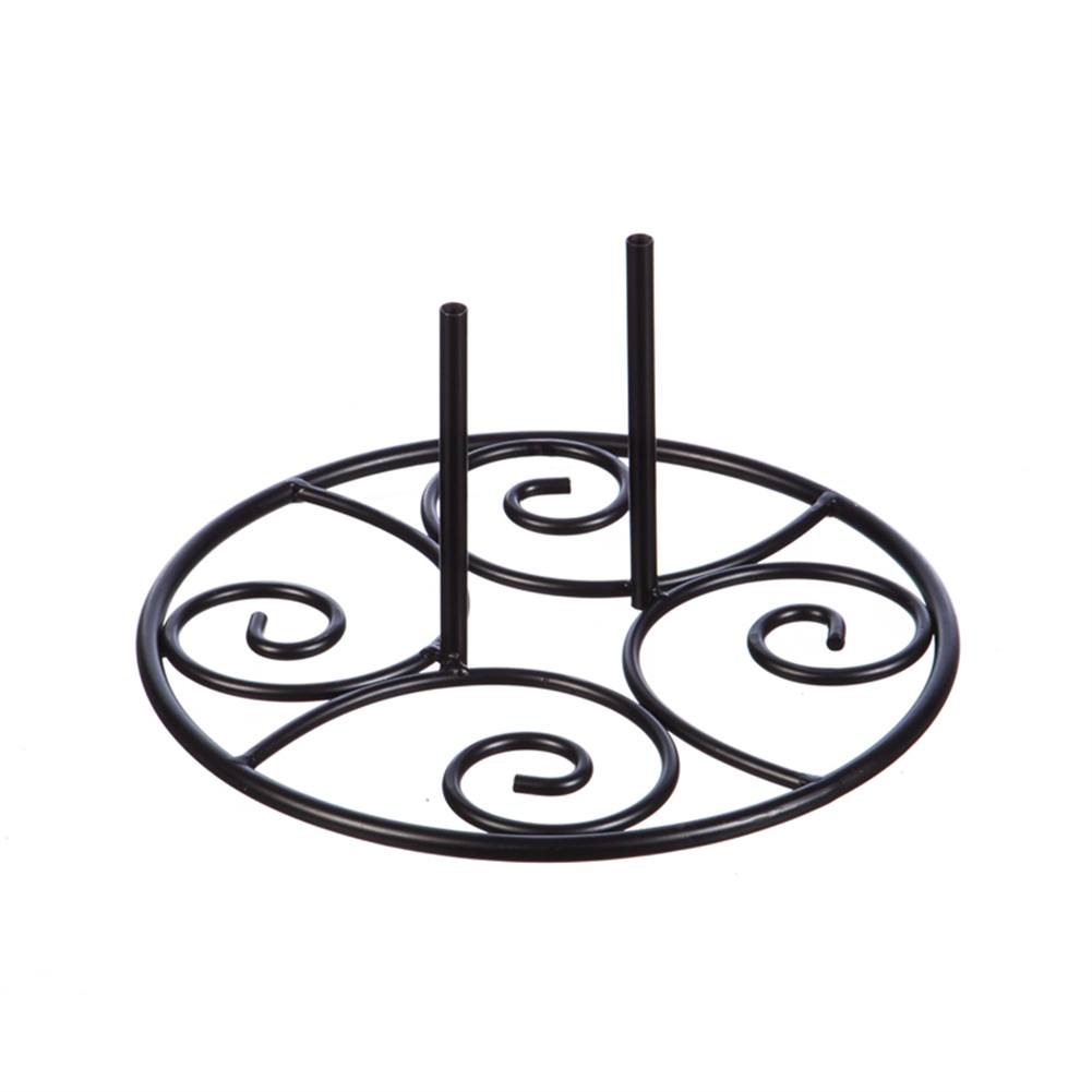 Elegant Swirl Stake Patio Base