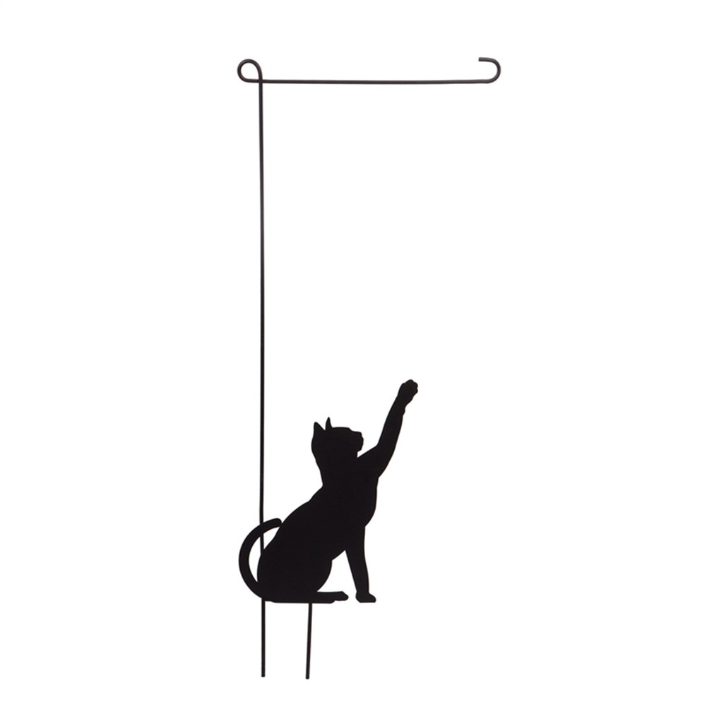 Cat Garden Flag Stand