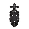 Evergreen Fleur de Lis Decorative Mounting Plate