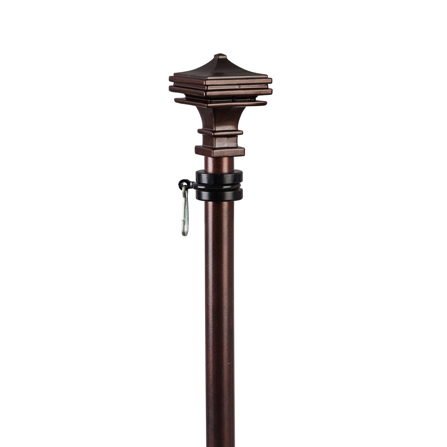 Evergreen Intertangeable Finial - Bronze Pagoda