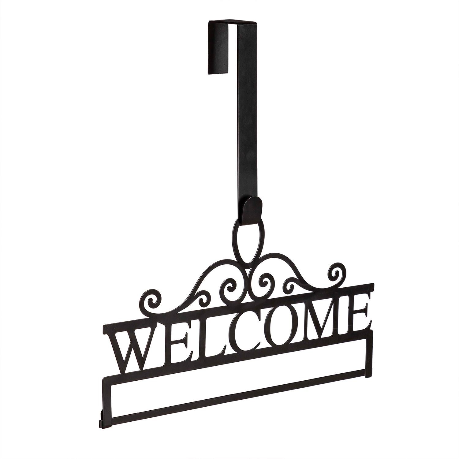 Evergreen Garden Flag Over the Door Hanger - Welcome