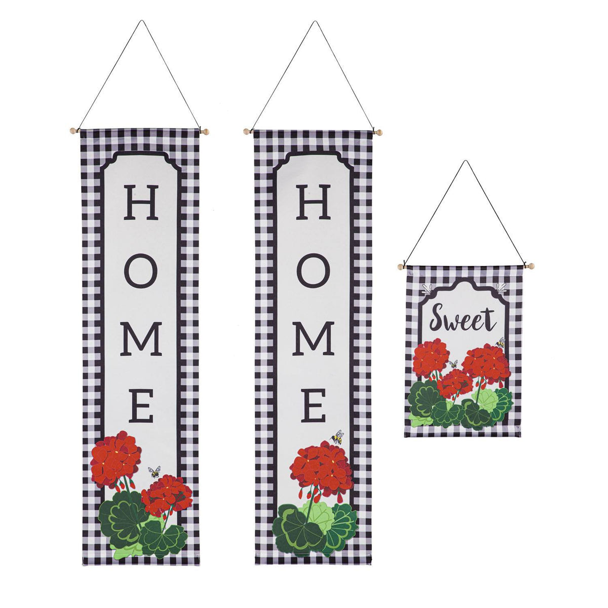 Evergreen Home Sweet Home Door Banner Kit