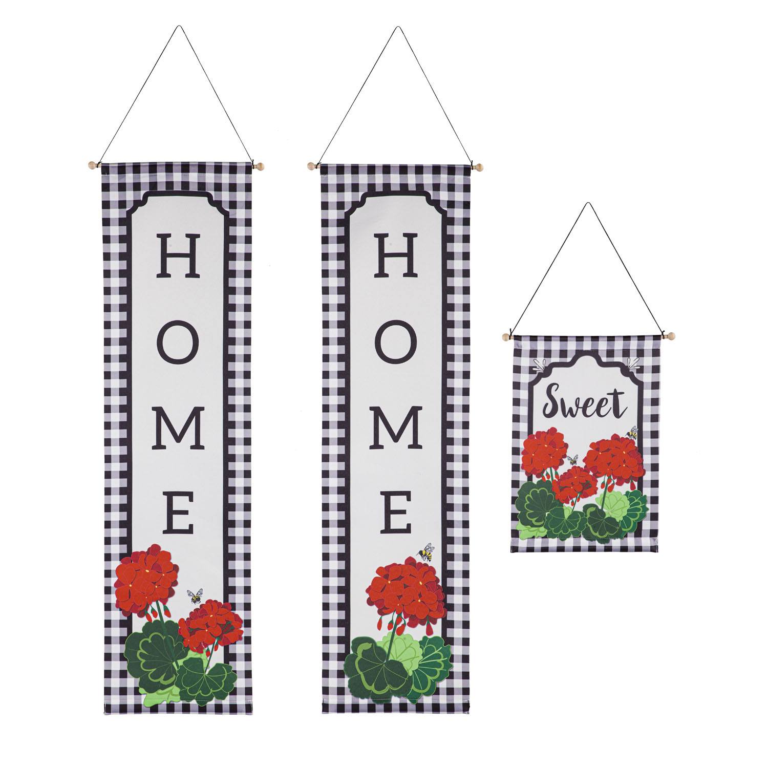 Evergreen Home Sweet Home Door Banner Kit