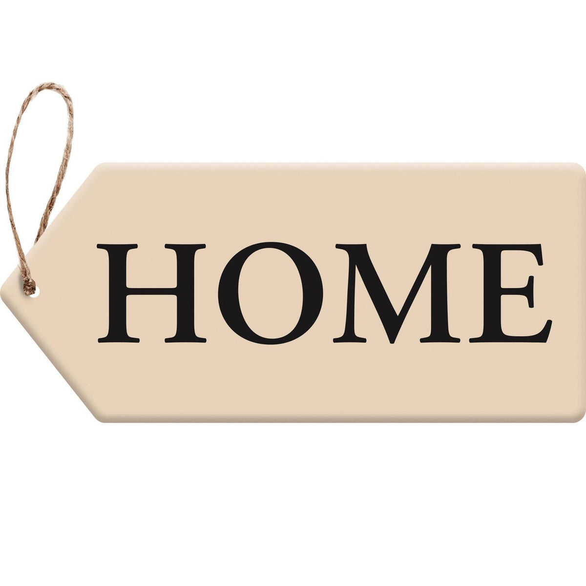 Evergreen Perfectly Paired Door Tag - Home