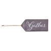 Evergreen Perfectly Paired Door Tag - Gather
