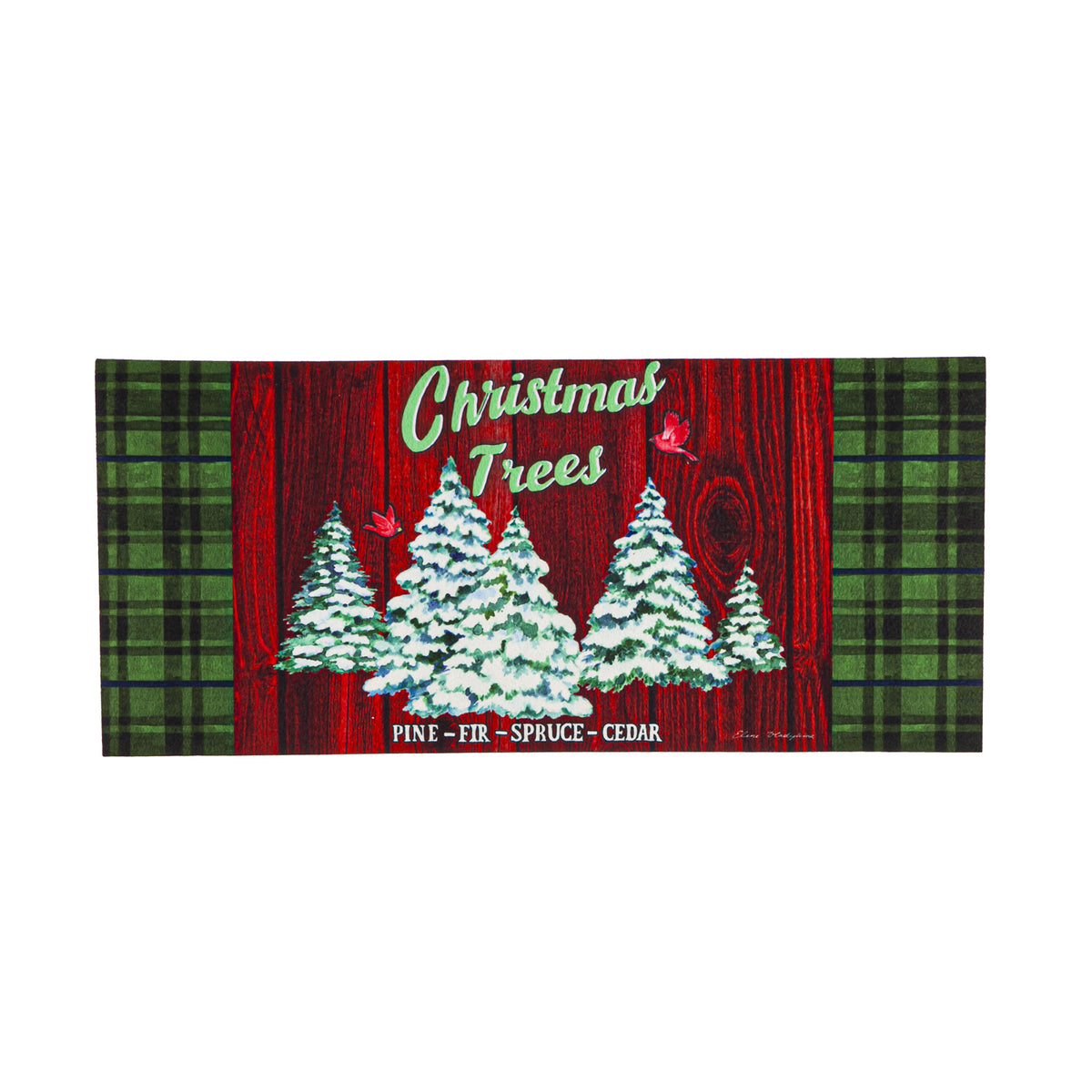 Evergreen Christmas Trees Farm Sassafras Switch Mat