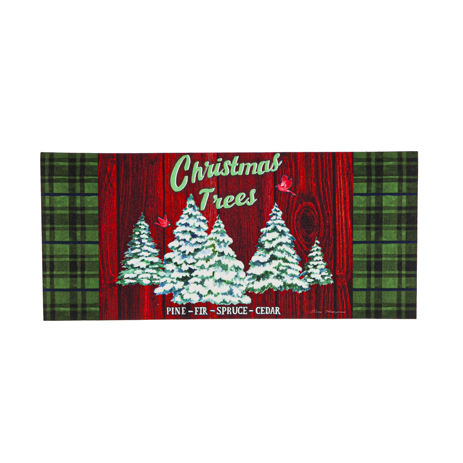 Evergreen Christmas Trees Farm Sassafras Switch Mat