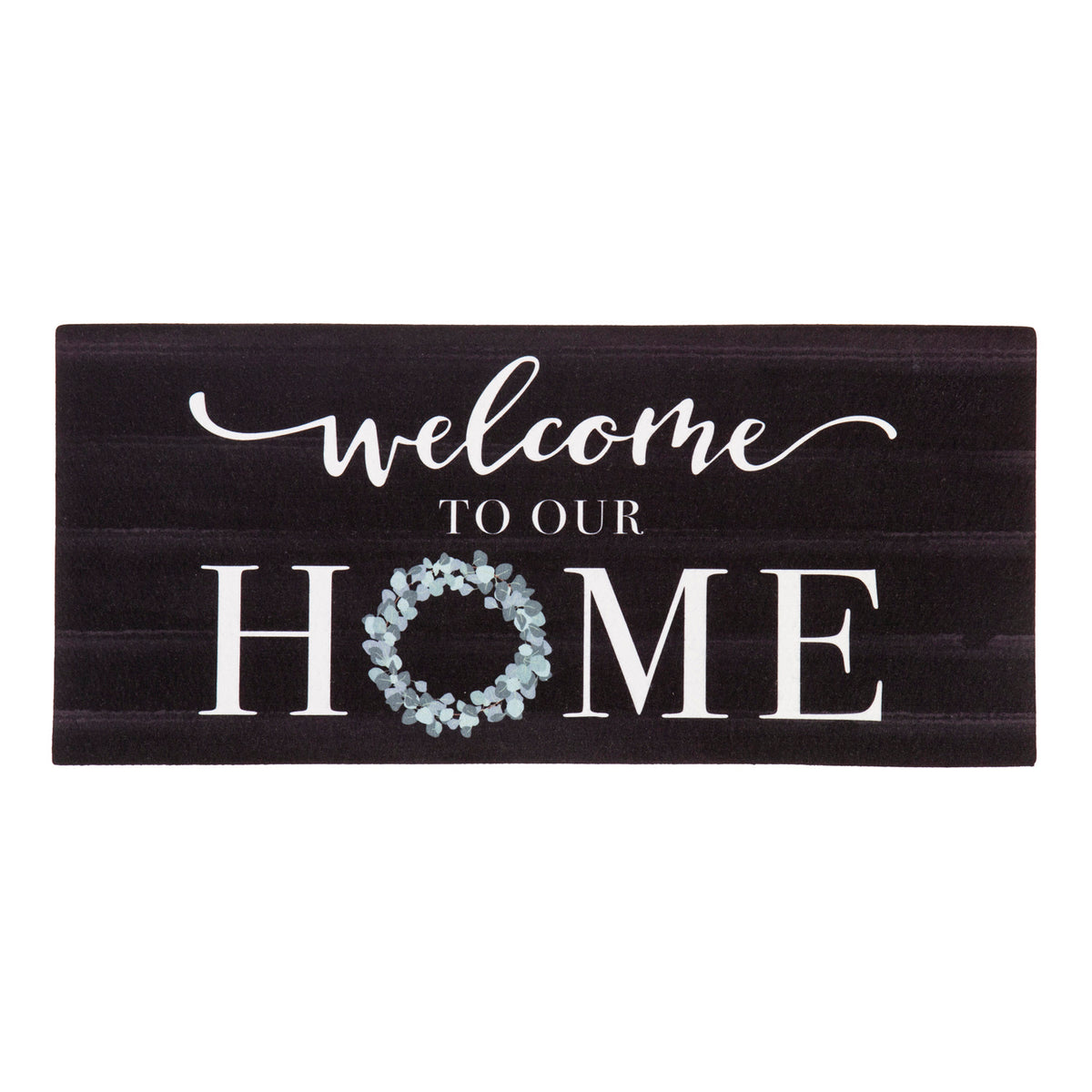 Evergreen Eucalyptus Welcome Sassafras Switch Mat