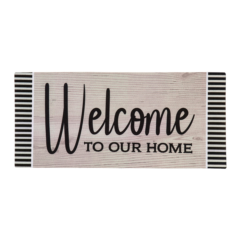Evergreen Wood Grain Welcome Sassafras Switch Mat