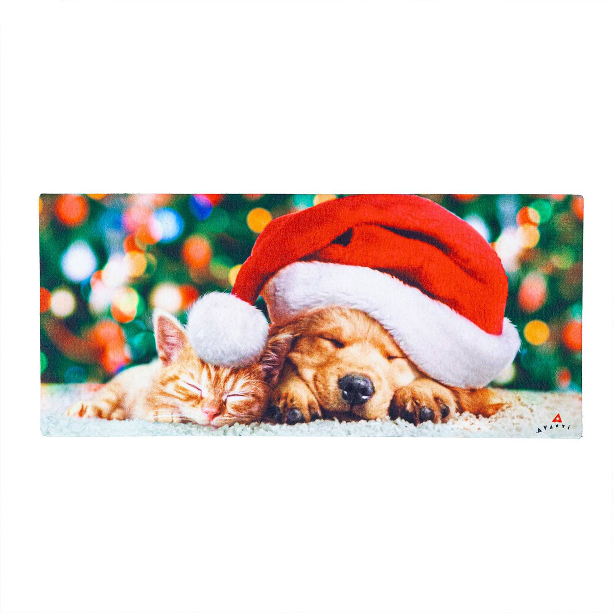 Evergreen Santa Puppy and Kitten Sassafras Switch Mat
