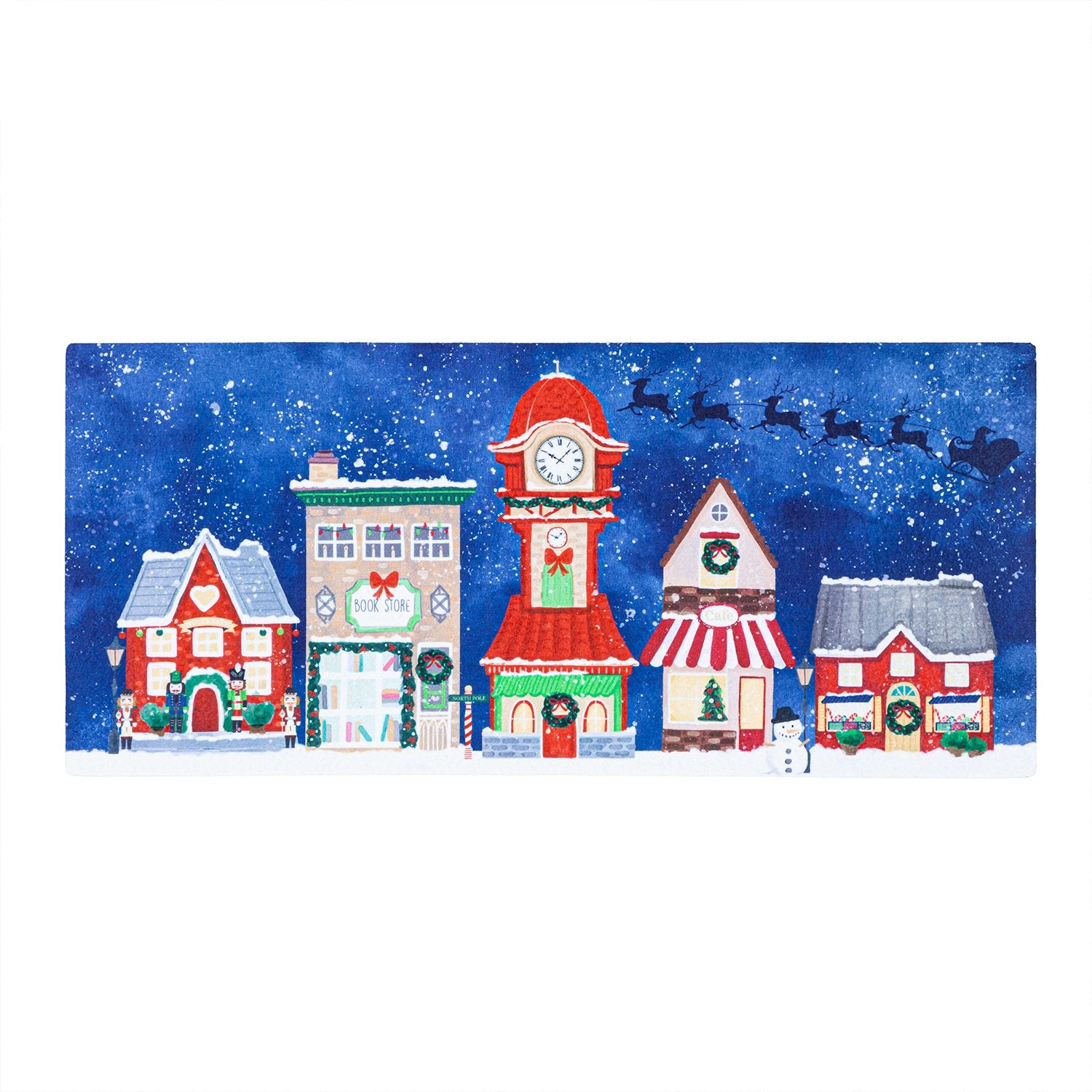 Evergreen Christmas Eve Sassafras Switch Mat